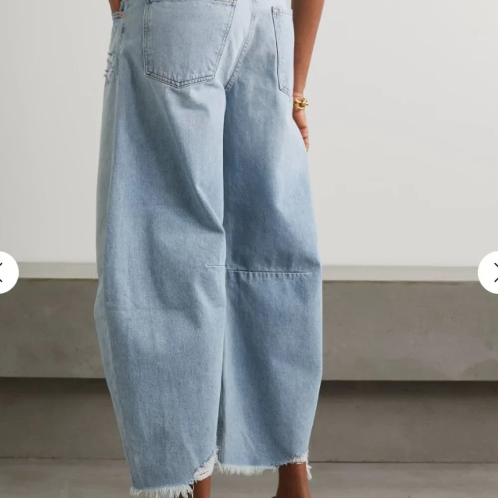 Citizens of Humanity Horseshoe Distressed High-rise Tapered Jeans, 27 - Picture 4 of 6